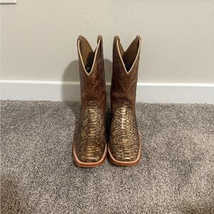 Cody James Snakeskin Cowboy Boots